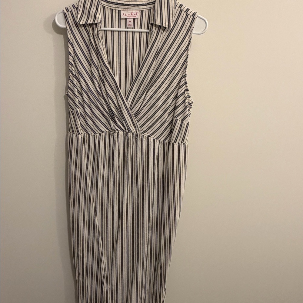 Striped Sleeveless Dress